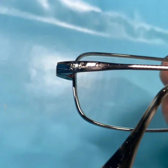 Ray-Ban Titanium Square Frame Prescription Glasses